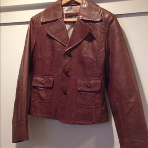 Black Rivet Leather Jacket